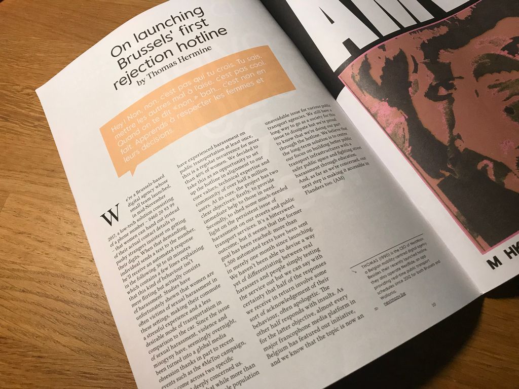 «We still have a long way to go as a society for the issue of sexual harassment to dissipate but we’re proud to know that we’re doing our part»

I wrote a few words about the ☎️#RejectionHotline launched by <a href="/NextRideApp/">NextRide</a> in the last issue of <a href="/TheWordMgz/">The Word Magazine</a>

Grab one till you can 👊