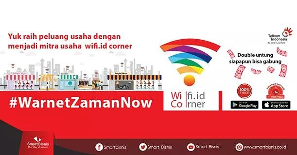 Enggak harus modal komputer banyak lagi sekarang buat mulai bisnis warnet. Wifi.id Corner bantu kamu ciptakan ruang berinternet sendiri sesuai kreasimu goo.gl/wHgbH5
WA 0812 4552 4629