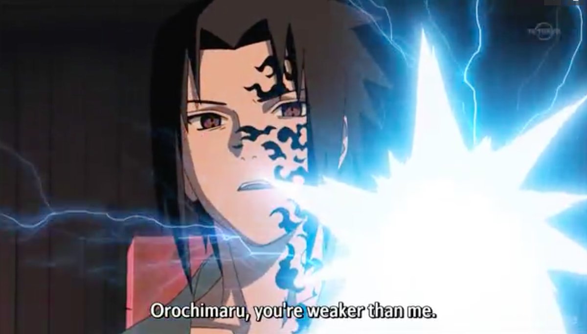 Sasukes betrayal to Orochimaru