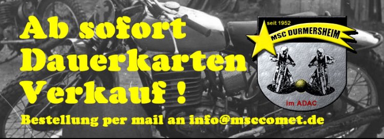 Ab sofort können wieder die Comet Dauerkarten für die Saison 2018 gekauft werden. Bestellung bitte per Mail an info@msccomet.de
