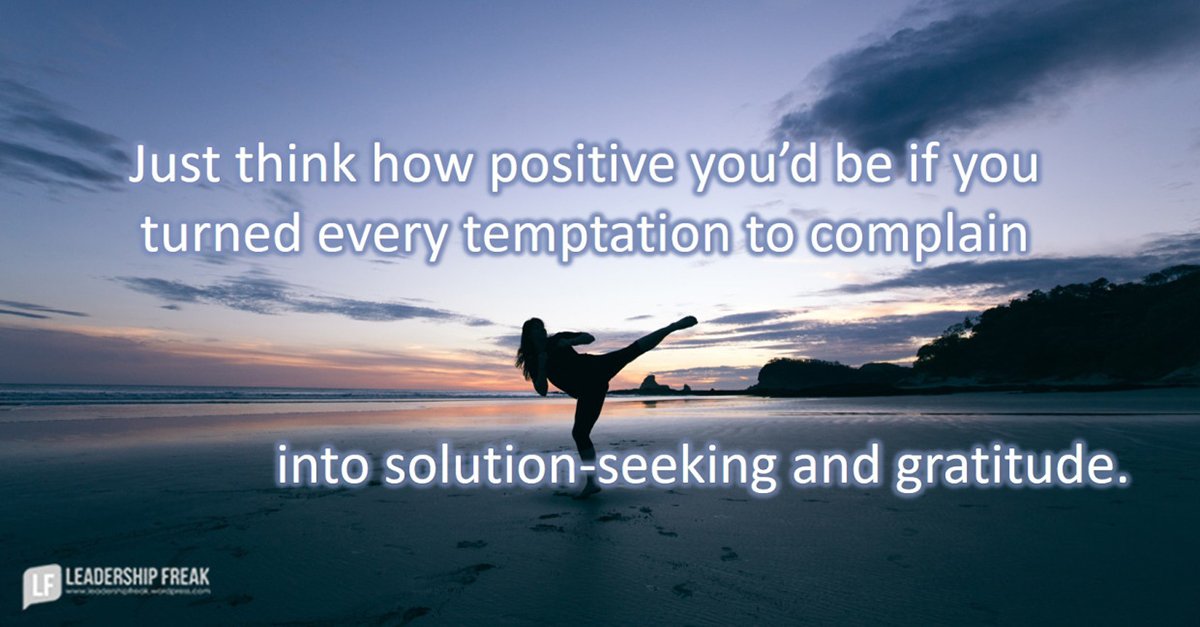 treamio's tweet photo. "How to Put an End to Complaining". #LeadershipDevelopment 

https://t.co/NwoC0UigAa https://t.co/SpcM6x865O