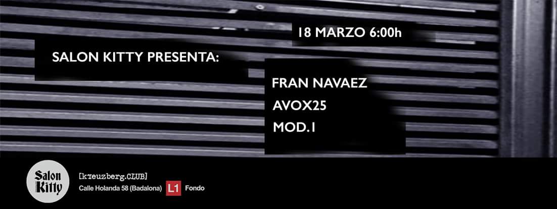 avox25's tweet photo. 18th Marzo 6:00h
Salon Kitty Club
Electronic Music https://t.co/v4W9pgYnmN