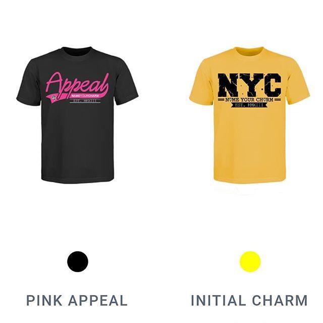 NameYourCharm's tweet photo. 2 Shirt are up and ready for order on March 14
Go to our #CustomThread Page

https://t.co/tPs2h30Uoq | https://t.co/IKXNiRJrkO | https://t.co/UO726jkOIu