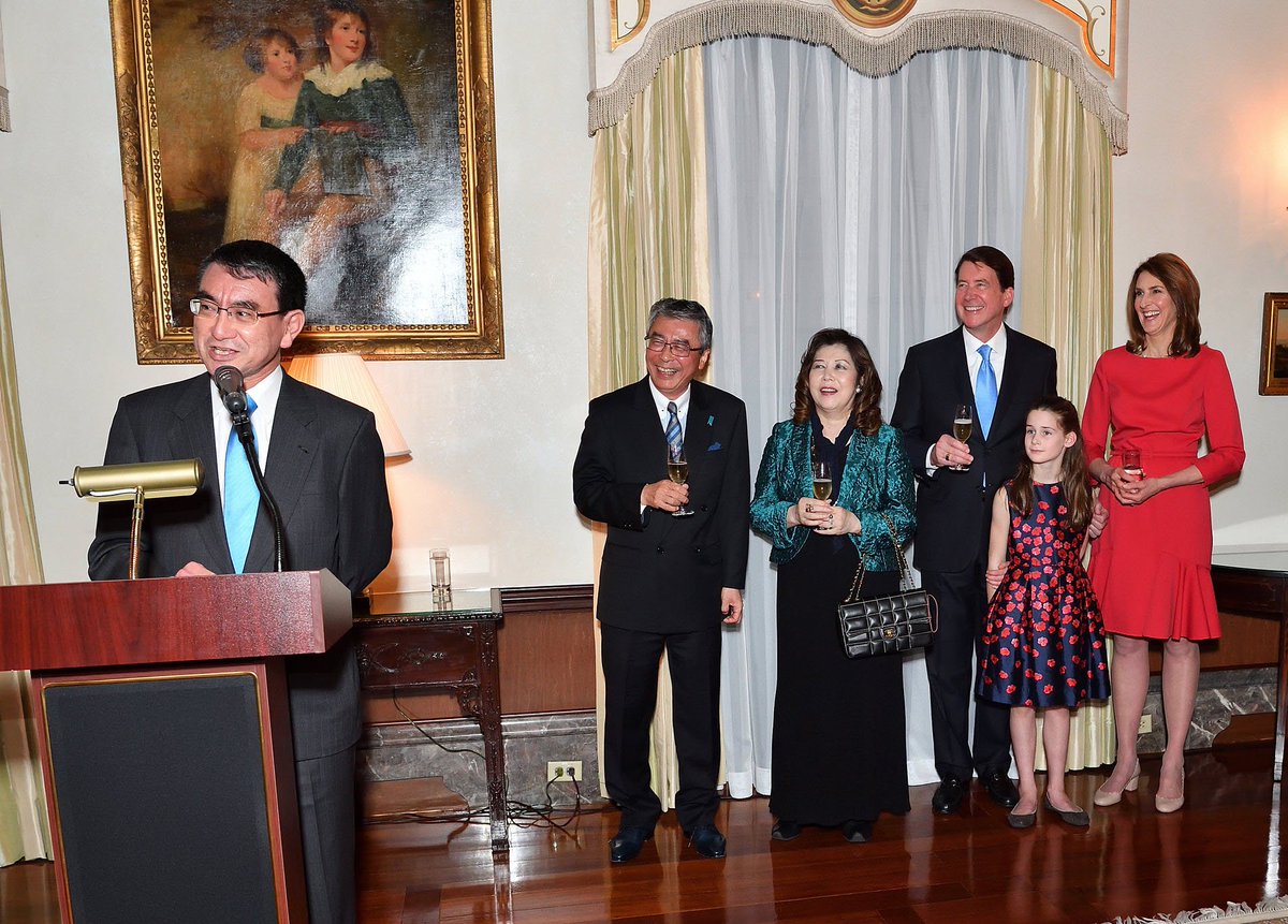 レイモンド グリーン駐日米国臨時代理大使 U Tvitteri 日米関係強化に尽力された 杉山晋輔さんとご家族に感謝します 駐米日本大使として さらにご活躍されることを祈ります