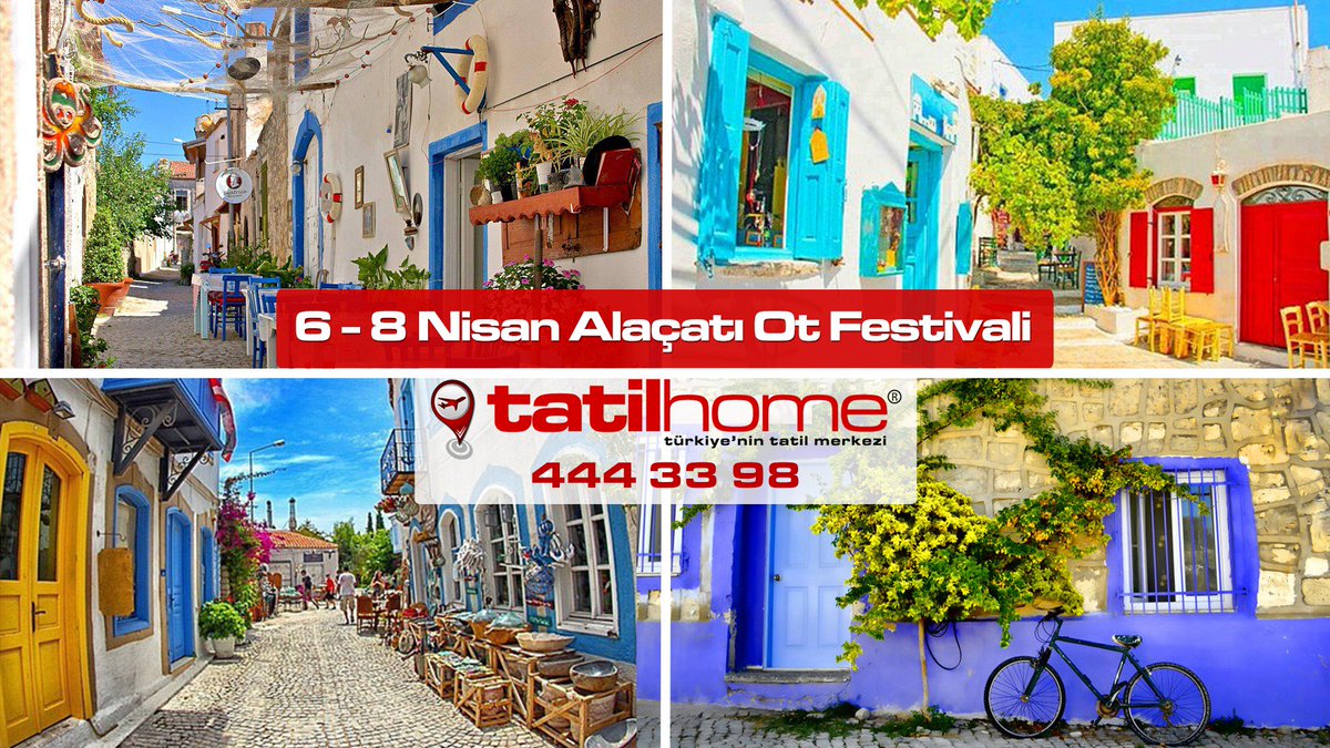 ALAÇATI OT FESTİVALİ , ŞİRİNCE VE ÇEŞME TURU
3 GÜN 2 GECE 1 GECE OTEL KONAKLAMALI
5* ARİA CLAROS BEACH &amp;SPA RESORT
2 KİŞİLİK ODALARDA KİŞİ BAŞI 369 TL
WHATS APP İLETİŞİM 0533 654 62 81
DETAYLI BİLGİ İÇİN 444 33 98
SINIRLI KONTENJAN !