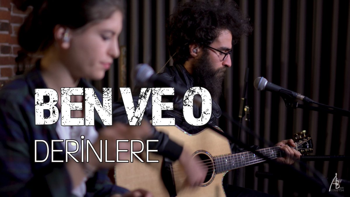 Söz ve Müziği Ben ve O grubuna ait "Derinlere" şarkısını umarım beğenirsiniz.
youtube.com/watch?v=lQQV_n…
#derinlere

<a href="/acoustiaband/">Acoustiaband</a> #acoustiaband #acoustic #akustik #cover #düzenleme #mashup #gitar
#acousticguitar #canlıperformans #live #canlı 
#studio #recording #recordingstudio