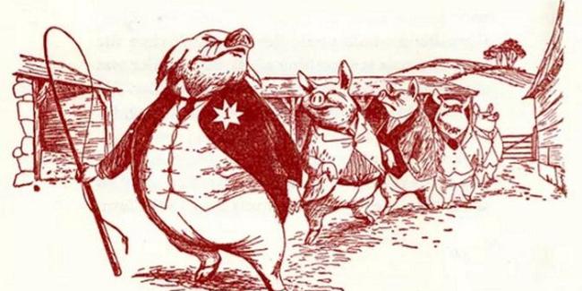 Akademi_Net's tweet photo. Beylik Çiftliği, birçok çiftlik gibi hayvanların gece gündüz çalıştığı, tüm ürün ve emeklerini insanların aldığı, karşılığında çok azıyla yetindiği bir çiftliktir... #AkademiNet #Gobito #georgeorwell #hayvançiftliği https://t.co/zx3VAvkAx4 https://t.co/C46g4eY9Qo