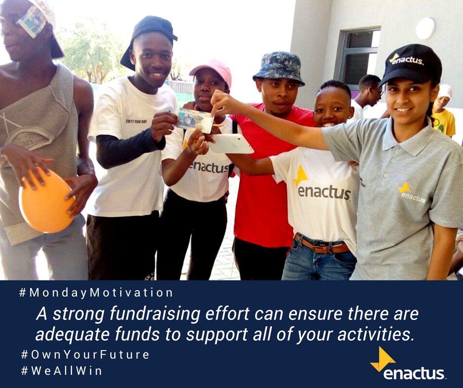 #MondayMotivation Never under-value the importance of fundraising. Without sufficient funding coming in, teams can struggle to execute certain tasks and achieve some of their goals #OwnYourFuture #WeAllWin