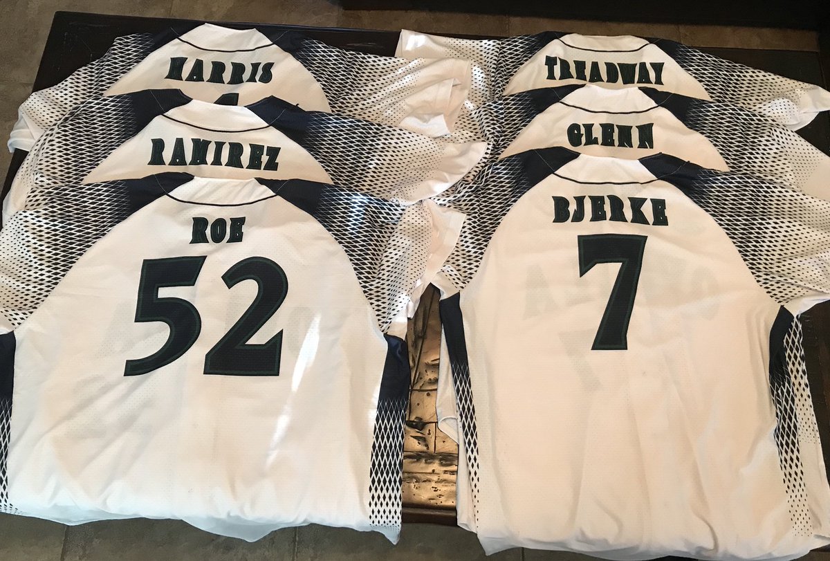 ovillabaseball's tweet photo. The new home jerseys for our Eagles! Big thanks to @RawlingsSports for the great jerseys! 

@OvillaChristian 
@ovillaathletic https://t.co/Rf0d4IhkiI