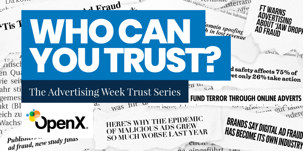 Join us at Advertising Week Europe in London! Hosting the official Advertising Week Trust Series, OpenX executives will take the stage with other industry insiders to discuss issues impacting trust in advertising today. See our line-up here:
bit.ly/2FHojQj