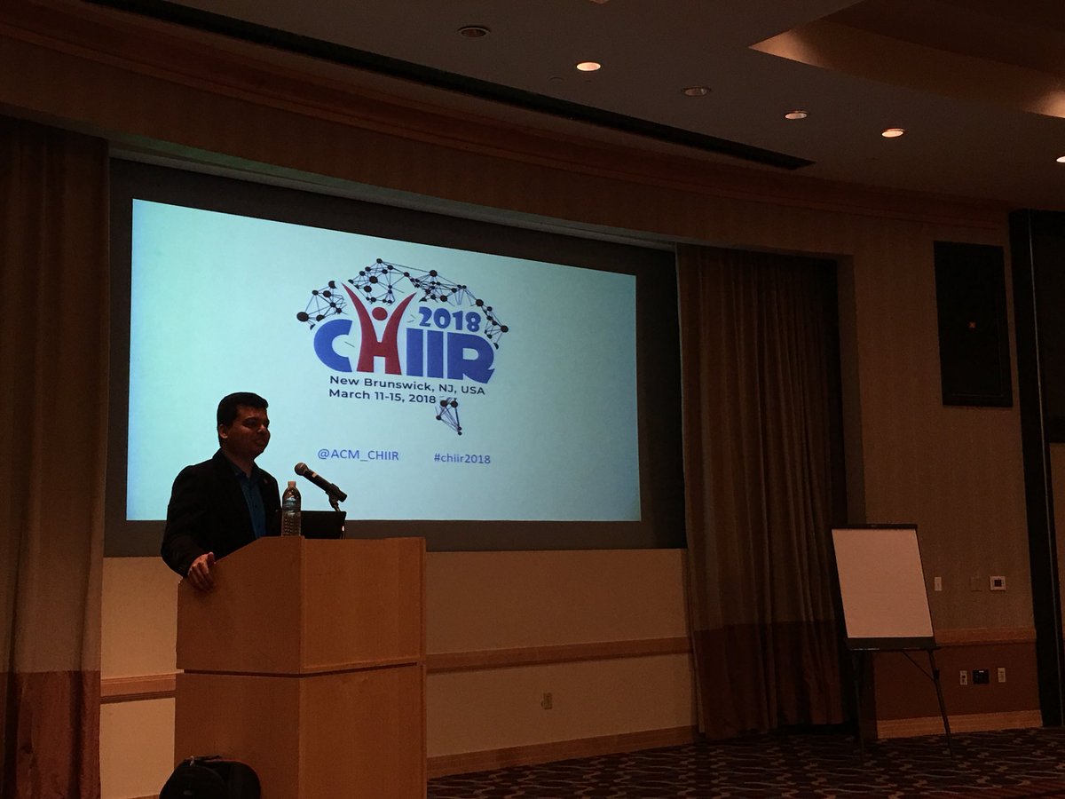 Chirag announcing tweet contest for #chiir2018 — points for tweets, likes, and retweets. @sigirf @ACM_CHIIR