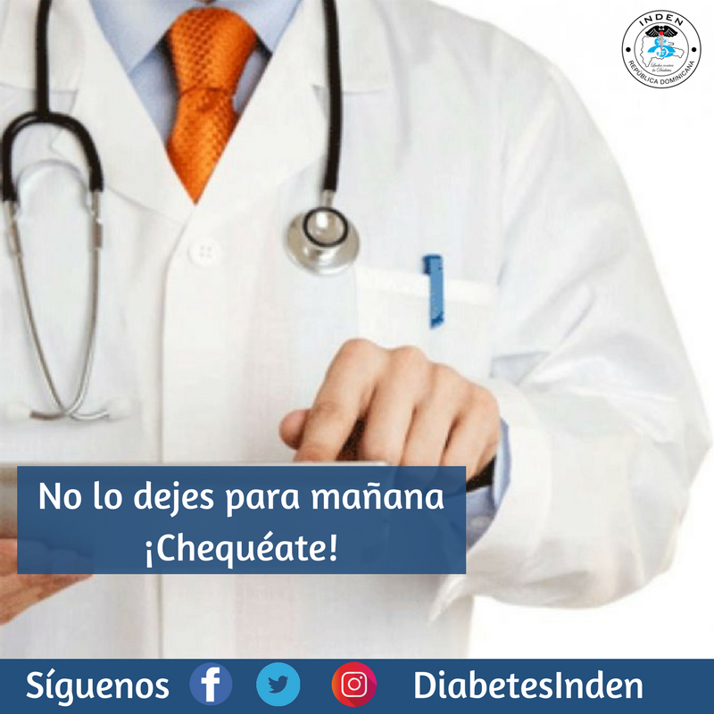 diabetesinden's tweet photo. No lo dejes para mañana ¡chequéate!

1 de cada 2 adultos, tiene diabetes y no lo sabe (212 millones ) https://t.co/A6RIBmcV84