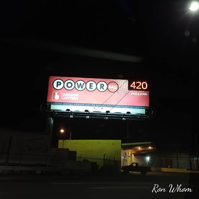 ronwhom's tweet photo. I think this is a sign I should play the lottery.  #worldreefers #potlandoregon #potlander https://t.co/ksTb6FqvES https://t.co/OCC5Subnrs