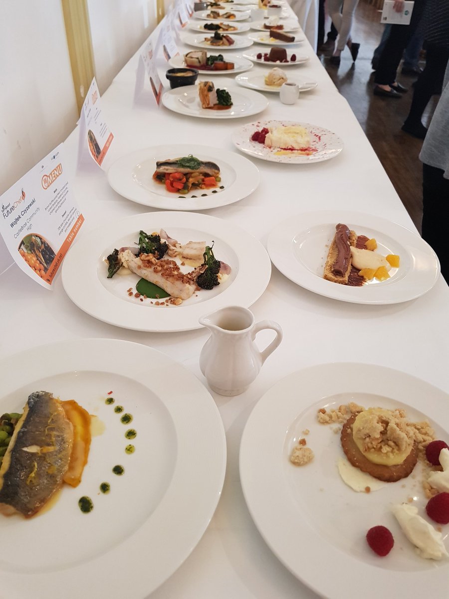 Brilliant dishes from 13~16yr olds @SBFutureChef #futurestars #greatskills