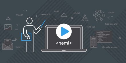 SparkPost's tweet image. You focus on creating simple markup. HEML takes care of the rest: sparkpo.st/m24i3 #InteractiveEmail