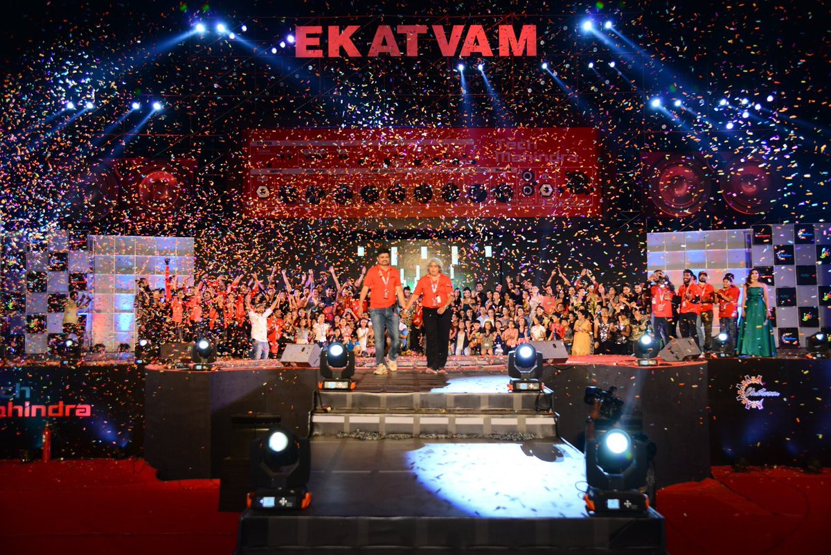 ChetanJAgrawal1's tweet photo. A job very well done ... Hardwork, dedication & positive attitude from complete team was incredible. Yet again a huge successful #Ekatvam2018 #EkatvamPune #JoshPune @tech_mahindra @JoshPune @kalpanadivadkar https://t.co/BEKDoq4f8X