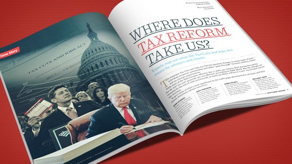 ThinkAdvisor's tweet photo. What Tax Reform Means for Advisors &amp; Clients—Changes are sweeping for 2018 &amp; beyond, as most tax filers are in a new tax bracket &amp; a new tax rate structure https://t.co/sgpB1GAjOr @MarkAstrinos @TheWashUpdate @HDVest @squarmilner_cpa https://t.co/htNkXQlsTy