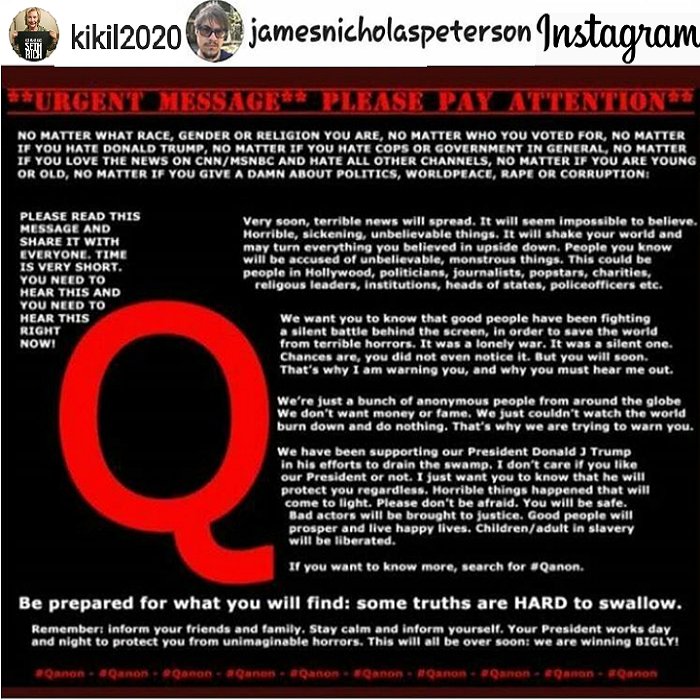 DMashak's tweet photo. Q Warns: Big changes soon #NotVetted #QAnon #UMN #Boomers #GenX #Millennials #GenZ #Teen #College #HighSchool #FFA #HomeSchool #Militiary #Militia #TEAParty @AmyMek @YAF #PJNET @TPUSA #LGBTQ @USFreedomArmy #KatyPerry @ConsMilitia @TPPatriots @msaUMN @ConcordiaSGA @mnwomenscenter https://t.co/EzMcB40LzA