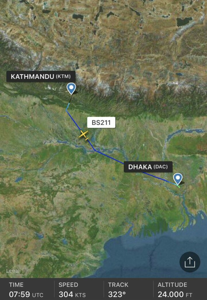 Conradoaviacion's tweet photo. Aeropuerto Internacional Tributan, Katmandú, #Nepal.- 39 fatalidades tras accidente de un DHC 8-400 de la aerolínea US-Bangla que cubría el vuelo BS-211 entre Dhaka (Bangladesh) y Katmandú, Nepal con 67 pasajeros y cuatro tripulantes a bordo. https://t.co/TSBhZw3Ul5