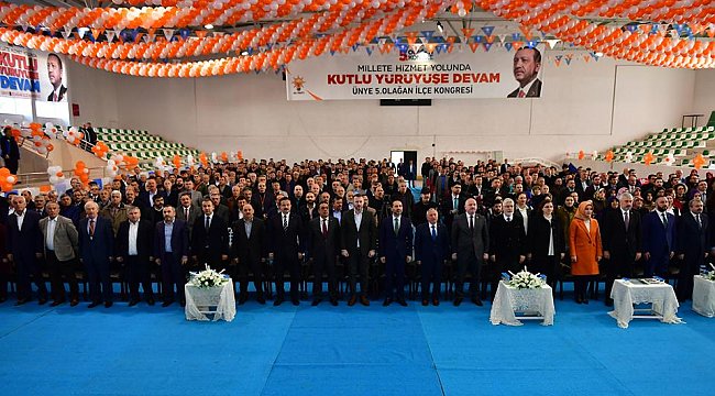 unyehabertakip.com/ak-parti-unye-… Ak Parti Ünye İlçe 5. Olağan Kongresi yapıldı.