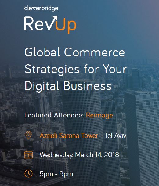 Wednesday: #TelAviv digital businesses, looking to boost online revenue? Learn from the best at #RevUp2018 => bit.ly/2HvNG5G #ecommerce #saas