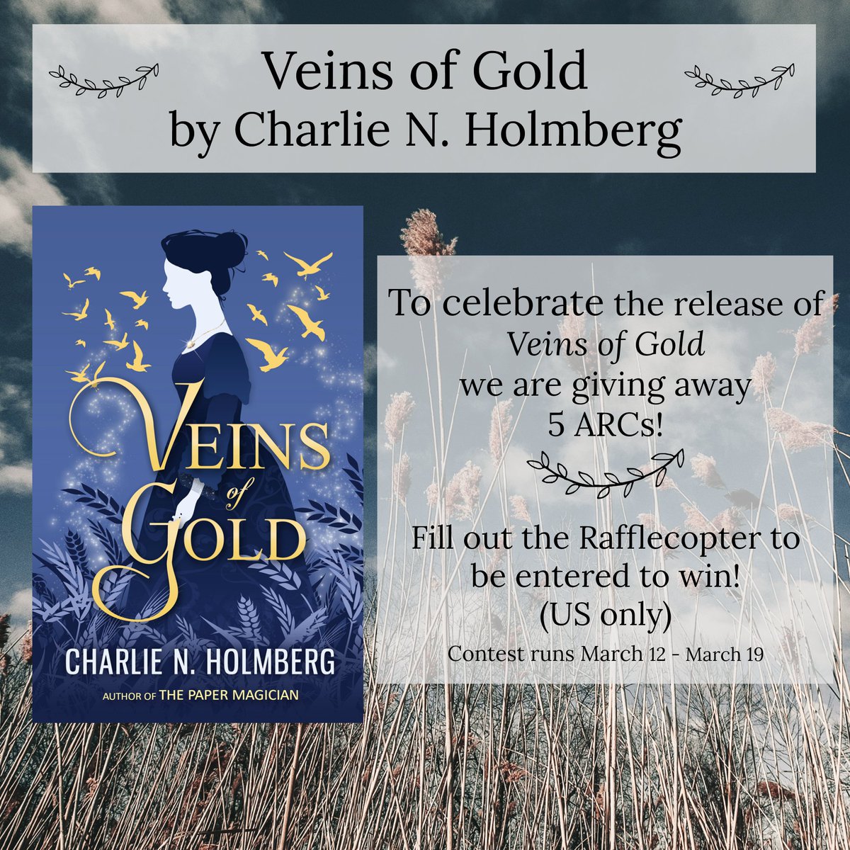 CNHolmberg's tweet photo. https://t.co/iEQGMdMqVt #giveaway #veinsofgold #fantasy #historical https://t.co/hb3t3NxSZ4