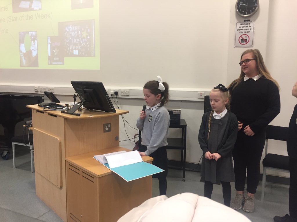 Kirkhill_School's tweet photo. Action shots and relief that it is all over #presentersofthefuture https://t.co/9HkfGwYpn6
