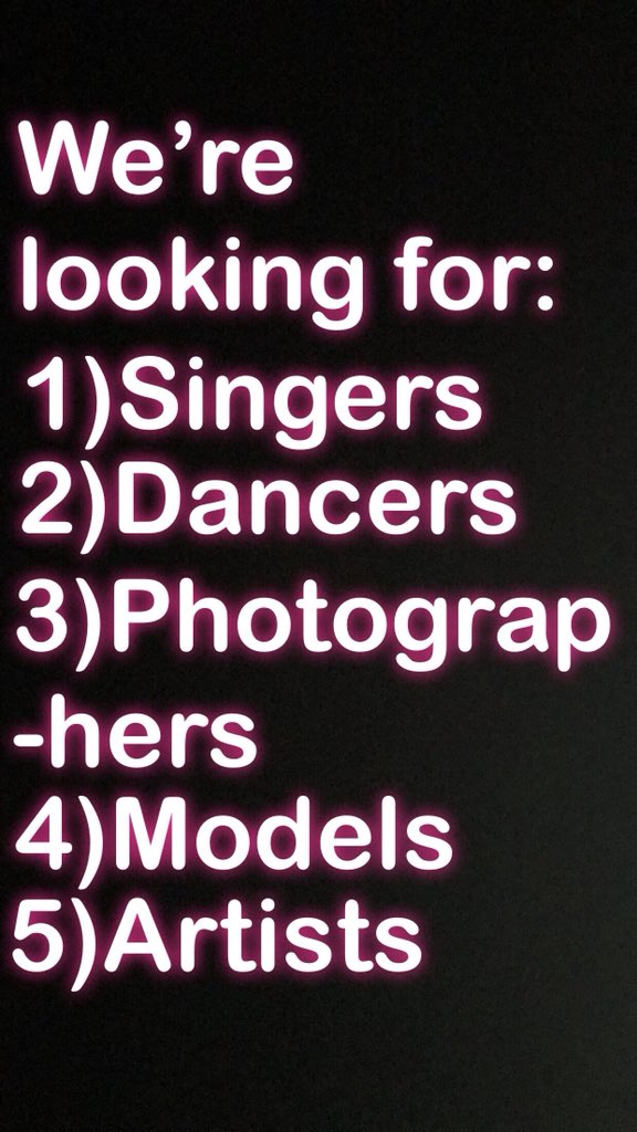 Try out tomorrow to be apart of our Fashion Showcase on April 5th ! What we are looking for is listed below, help make our show a success! 💃🏽🕺🏽
