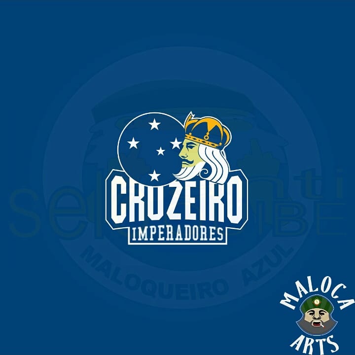 Maloqueiro_Azul's tweet photo. Uns seguidor me desafiou a criar minha versão do escudo do @cruzeiroimpfa

Busquei inspiração em um Rei de Copas, ficou assim https://t.co/Nh2XRpqIF9