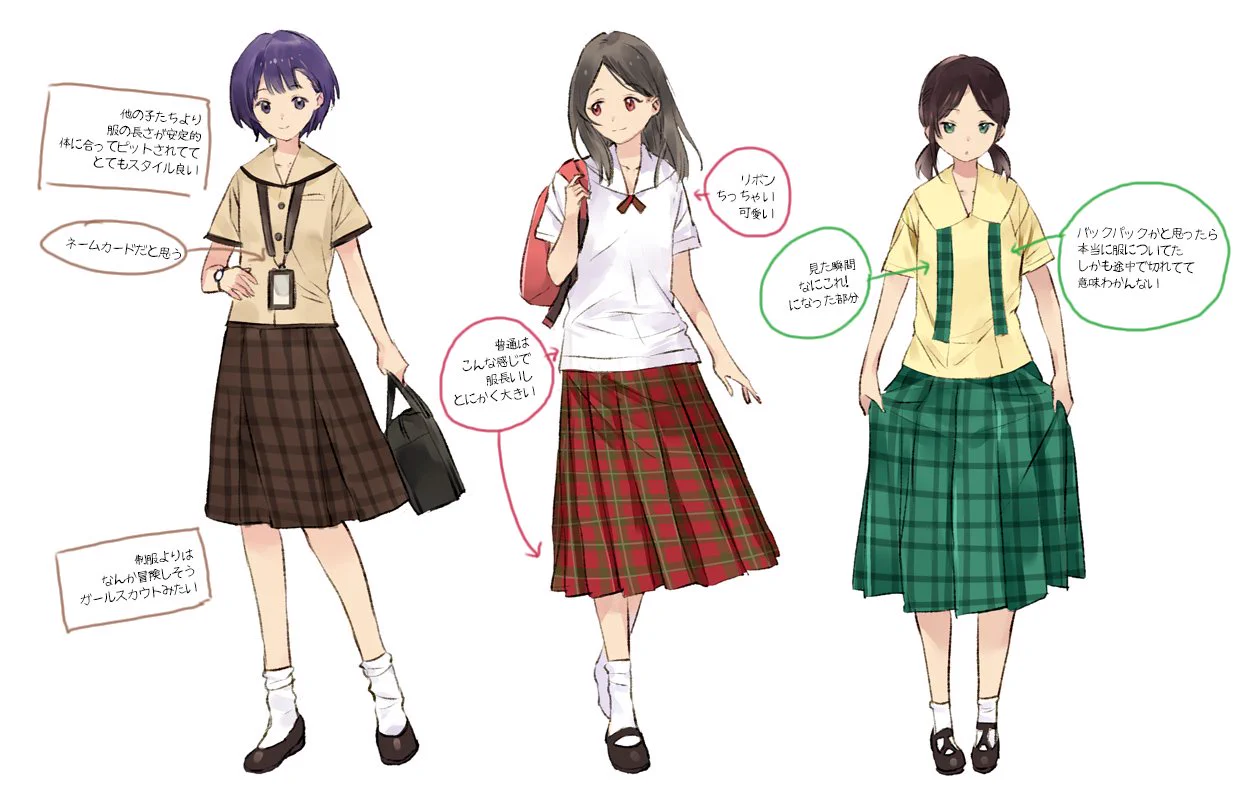 不思議でかわいい？フィリピンで見た不思議なセーラー服がこれら！