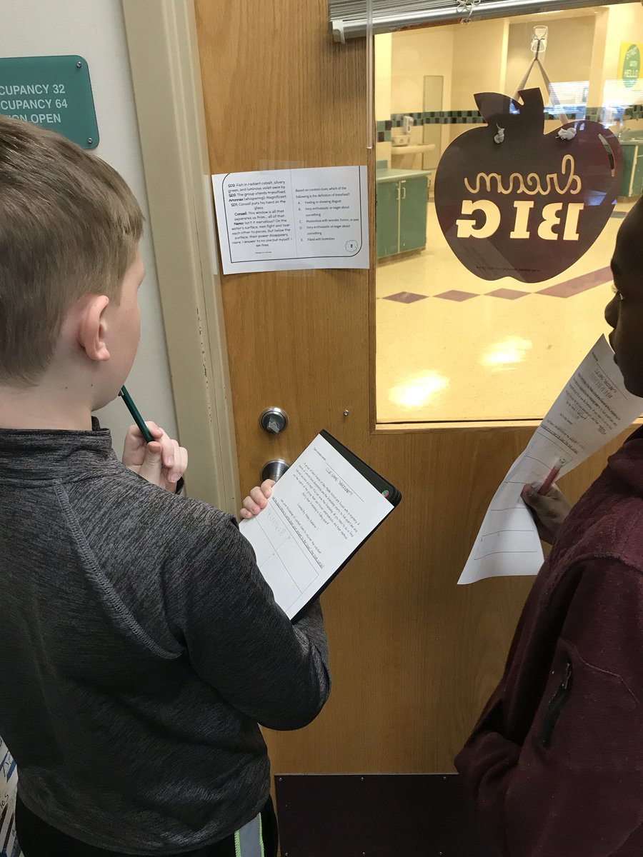 A_Ghidotti's tweet photo. Clue game that was STUDENT MADE!!! So proud of Ashley! #plsdproud #DMSproud @dileyprincipal https://t.co/LAH2fezE7k