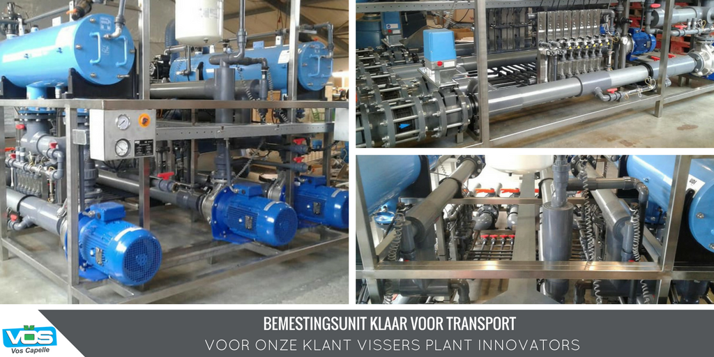 Deze bemestingsunit is in onze werkplaats compleet opgebouwd en is hier klaar voor transport naar onze klant. De unit is voorzien van o.a. automatisch reinigende filters, een literteller, pompen met frequentieregelaar uitgevoerd en EC voorregeling. #bemestingsunit #PrivaConnext