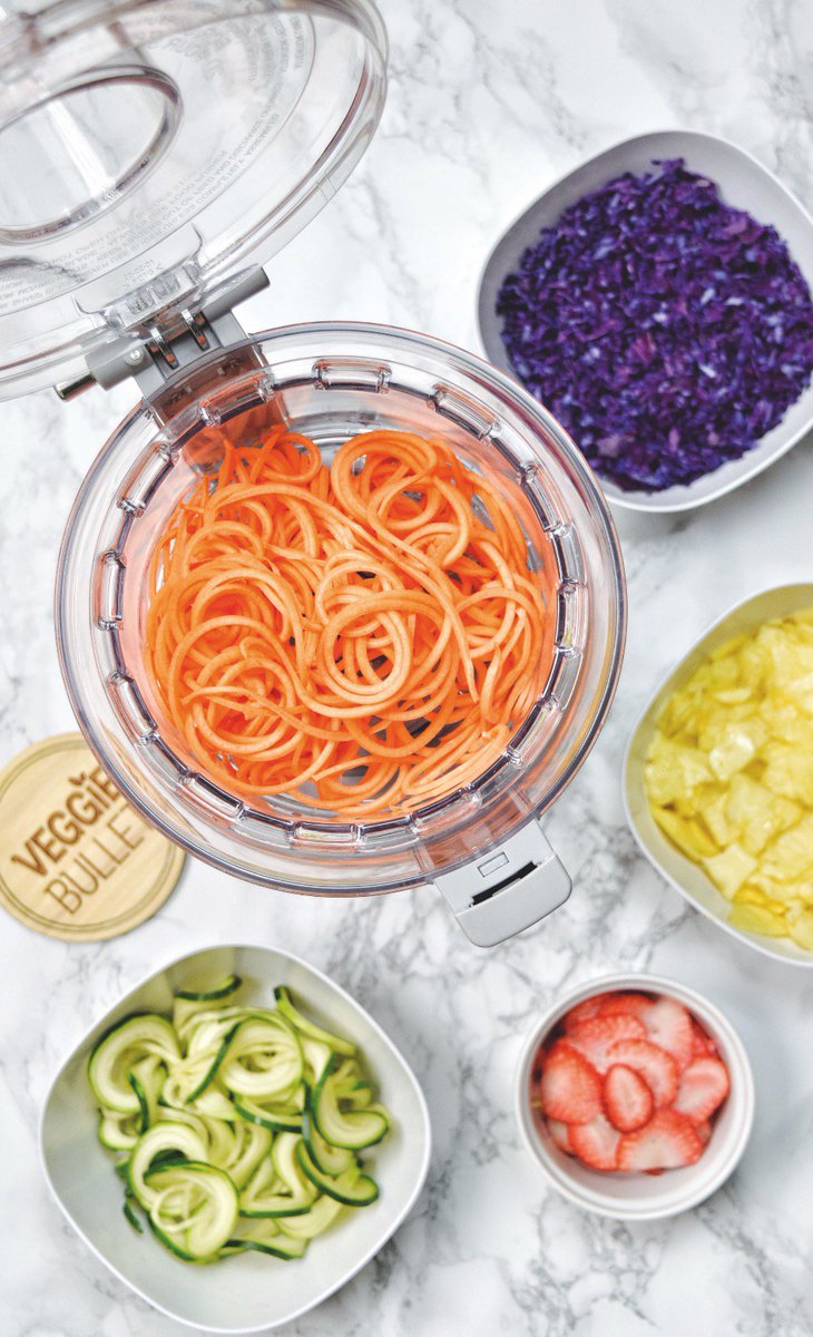Zmirov's tweet photo. @NutribulletFR présente son nouveau préparateur culinaire #Veggiebullet qui permettra d’apporter équilibre et couleurs dans vos assiettes #healthyfood #ZmirovCommunication #RP https://t.co/G8OlnxN6Z4