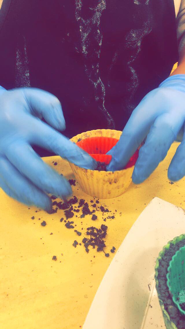 MPSVincentHS's tweet photo. Mrs. Folta’s class working on geometry lesson that integrates #AG &amp; #Art. Ss figuring volume &amp; area of #hypertufa planters they create to sell at the upcoming AG Showcase in April. https://t.co/LpbCzsotLS