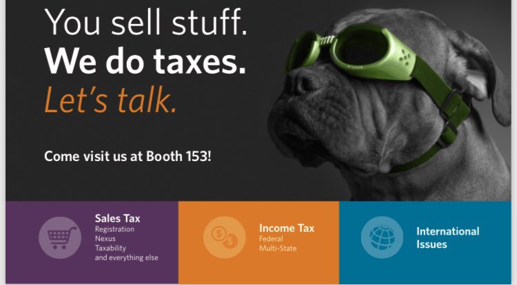 laurenhstinson's tweet image. The @CherryBekaert tax team is heading to Vegas for #Prosper18. Stop by booth 153 and say hi!