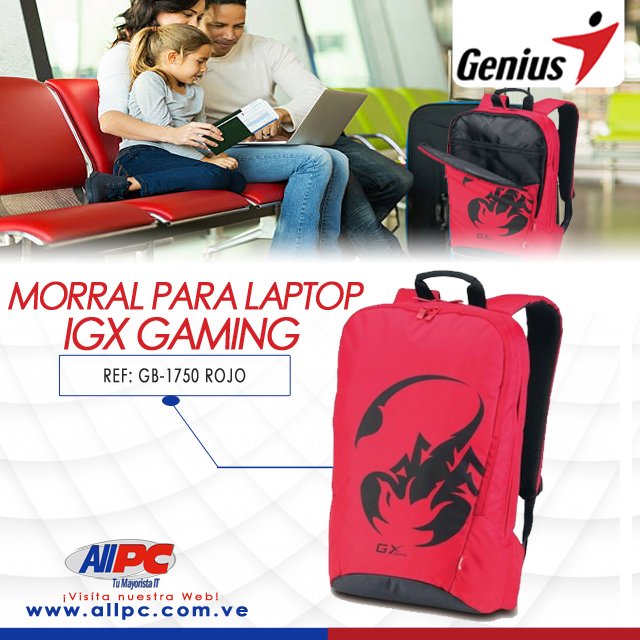Allpc's tweet photo. ¡Feliz Lunes!

Continua nuestra promoción en todos los productos #Genius con hasta un 50% de DESCUENTO.

Lleve hoy el fabuloso Morral para Laptop🖥 diseñado para Notebook de 14 a 17.

Conoce más➡ https://t.co/nXFX8WflUq

#AllPC en 🇻🇪damos soluciones a la medida de tu Negocio!! https://t.co/PY9l4rSdfS