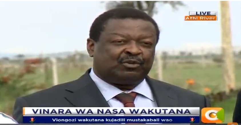 citizentvkenya's tweet image. Musalia Mudavadi: The summit registers its appreciation on the opening of the doors for constructive dialogue as initiated by President Kenyatta and Raila Odinga #NASAUnity