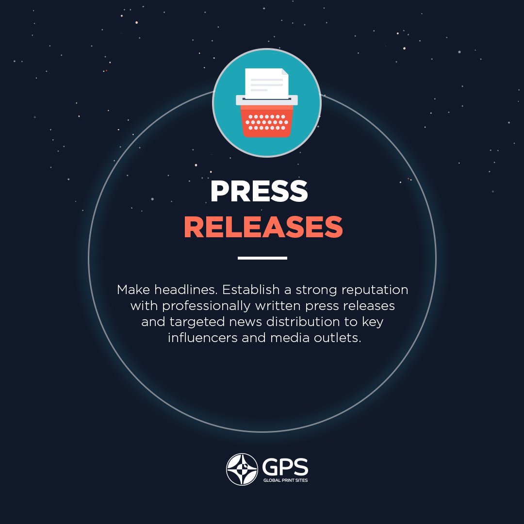 globalprintsite's tweet photo. Want to make front page news? Marketing Services from #globalprintsites includes professional press release writing and distribution to reach top outlets in your market. https://t.co/UqoBIN9JcM #webtoprint #printbusiness #printindustry #printing https://t.co/fvignjzJLt