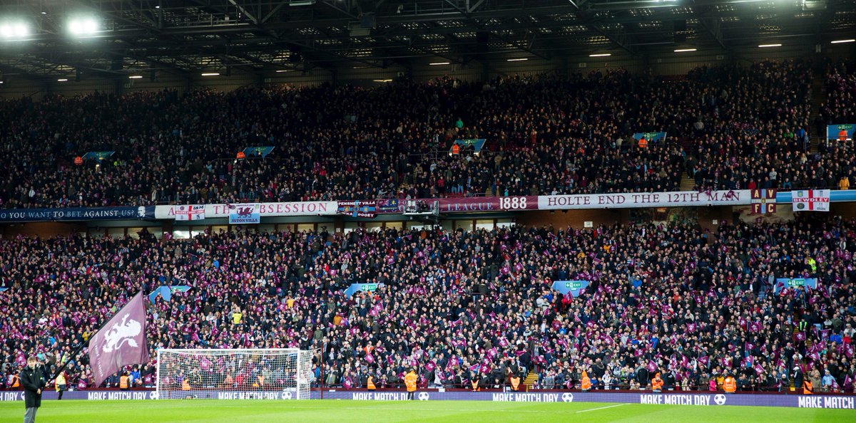 AVFCOfficial's tweet photo. What a sight 😍 https://t.co/vgzCP4y9Zq