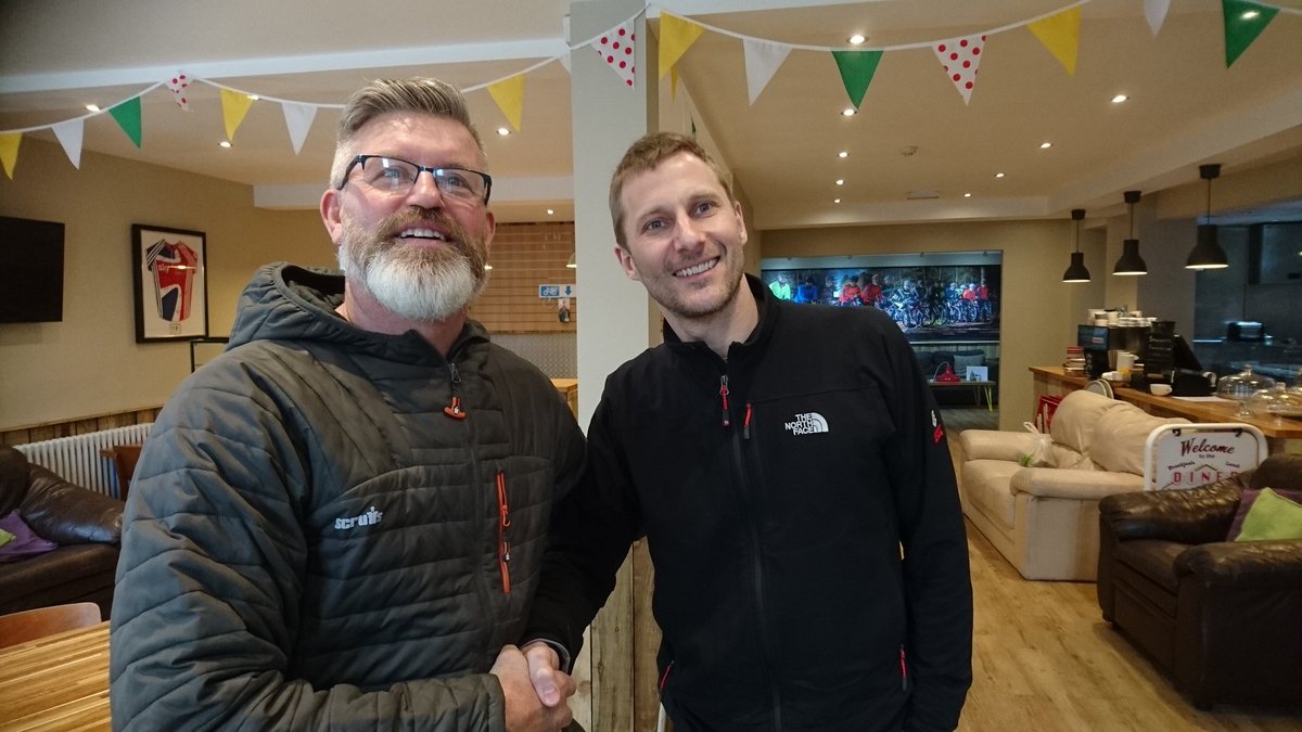 Great things afoot at @velo_ringwood can't wait to enjoy a proper breakfast and coffee again!  <a href="/bigmouthdesign/">Gary du Plooy</a> @swaycyclist @SRAMcc <a href="/UKCycleChat/">UKCycleChat™</a>