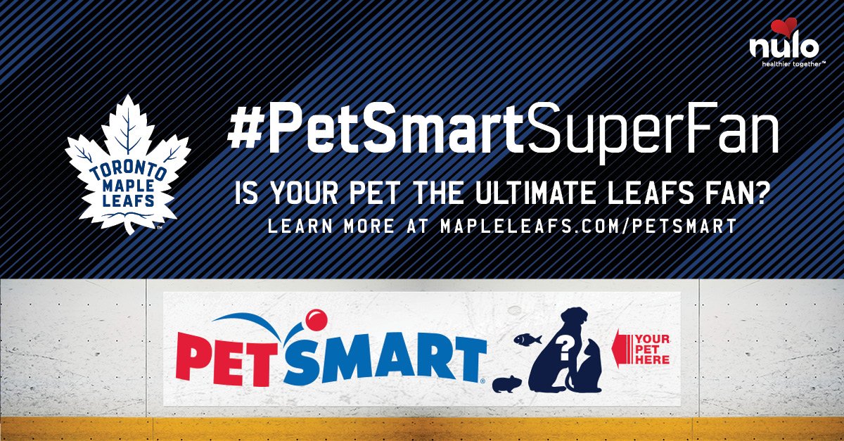 Do you have the Ultimate <a href="/MapleLeafs/">Toronto Maple Leafs</a> Fan Pet?

Enter to win the <a href="/PetSmart/">PetSmart</a> Super Fan Contest.

➡️MapleLeafs.com/PetSmart #PetSmartSuperFan