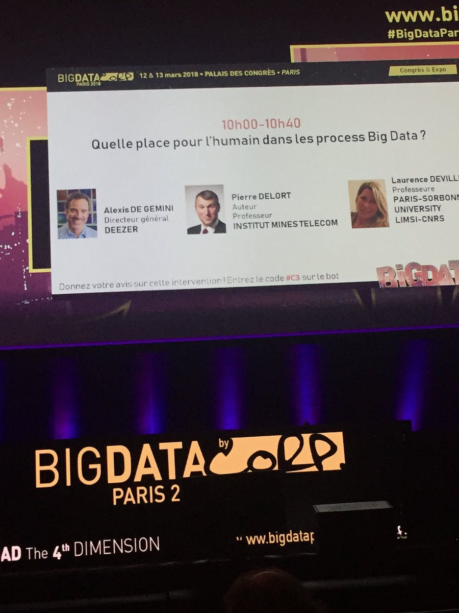 Steph_FRERE_PhD's tweet image. #bigdataparis #conf: Les cookies où comment etre enfermé dans son passé &amp;gt; seul l’humain peut ouvrir les esprits! #openinnov @EmploiStoreDEV