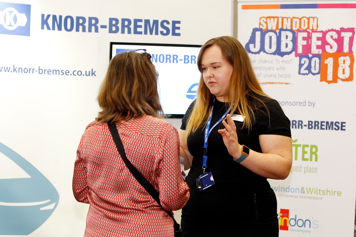 SwindonJobFest's tweet photo. @KBRailUK What a great stand and such helpful people! #kbrailuk #STEM #Educationbusinesspartnership #NAW2018 https://t.co/J9ig2fwVis