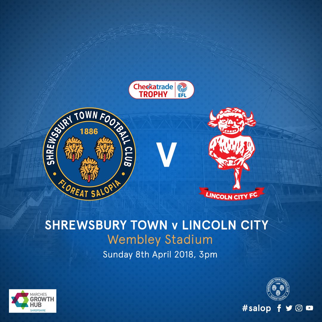 WEMBLEY: If you are having problems with access or loyalty points not showing on your account email tickets@shrewsburytown.co.uk , sales have just passed the 1,500 mark #salop

> shrewsburytown.com/news/2018/marc…