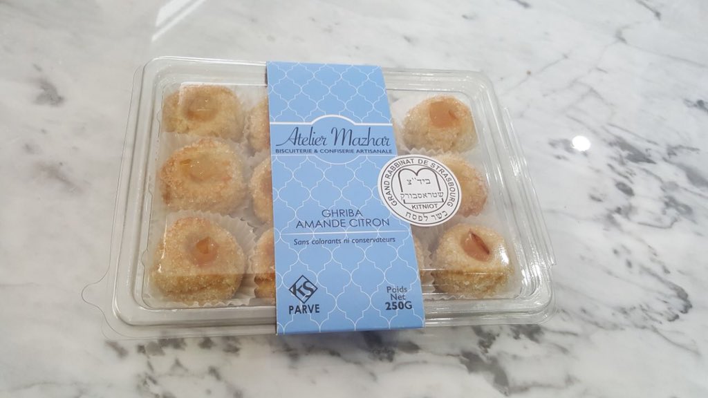 KSkosher's tweet photo. Des bons gâteaux marocains #Kosher #Passover #kitniot c’est possible. Avec la gamme de l’Atelier Mazhar sous la survei du Beth Din de #Strasbourg #KSKosher https://t.co/QOm6Va0o5n
