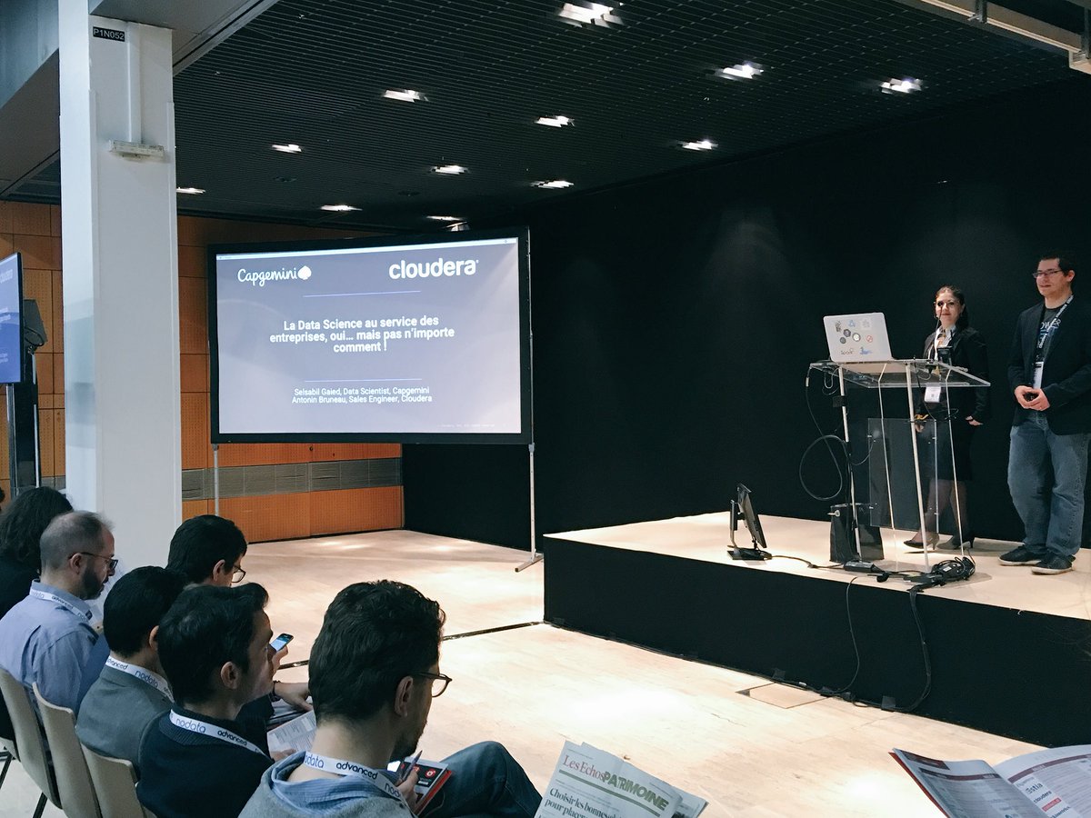 chakibDOUADI's tweet photo. data science with @ClouderaFR @bigdataparis https://t.co/hLlzvCPSPj