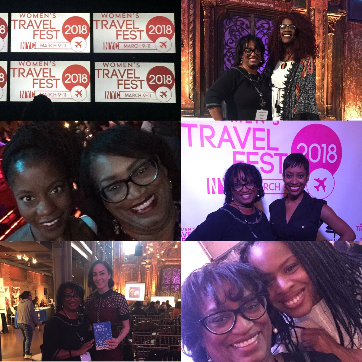 DrTravelQueen's tweet photo. Awesome weekend of learning and networking at @womenstravelfest - meeting the trailblazers in Travel was epic #traveldoctor #WTfest18 #gogirlguides #glographics #amandalindhoult #oneikathetraveler #kelleesetgo #wanderwomaninc https://t.co/JaxGQfIoza