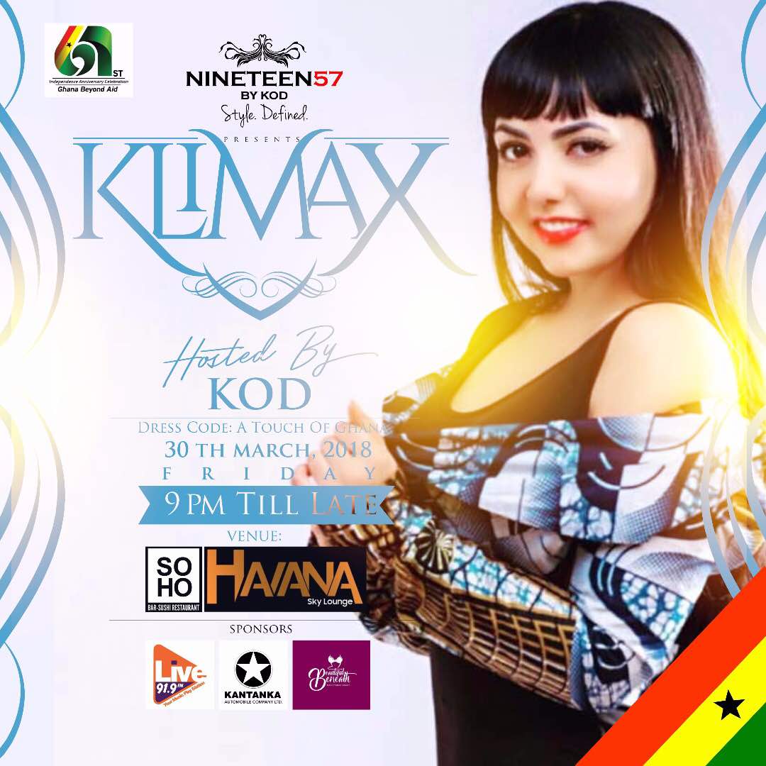 CoolestHealth's tweet photo. We are still counting the days to #KLIMAX with Mr Classic Man @kod57gh @nineteen57bykod on the 30th March at Marina mall Soho Havana exactly 9pm.
Please don't miss it..
Come through and let's have fun https://t.co/1zAzyUCtai
