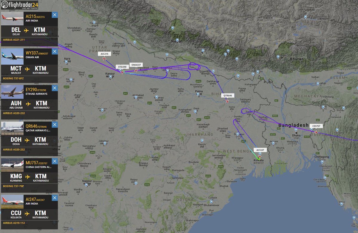 Flightradar24 The Crashed Aircraft Was Operated By Us Bangla Airlines As Bs211 From Dhaka To Kathmandu Due To Limited Mlat Coverage Last Position Was Calculated At 11 5 Feet T Co Ao0dbez2dc T Co Pcvuriubft