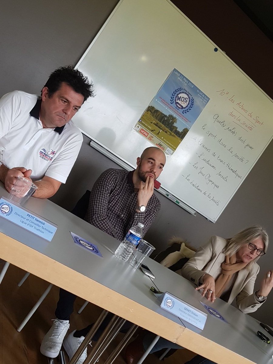 Mastermosupem's tweet photo. Yannick PETIT sur l'évolution du mouvement sportif grâce aux JO "C'est déjà trop tard. Le construction d'équipements ne va pas régler tous les problèmes." #ActeursSport #TableRonde #MOSDAY2018 #JO2024 https://t.co/Egz2Mrzl7J